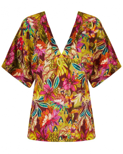 Top Lise Charmel Danse des Fleurs (Fushia Vert)