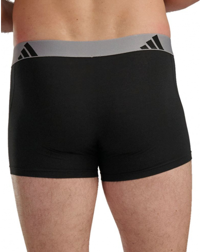 Pack of 2 boxer shorts Adidas Active Flex Cotton (Bleu/Gris)