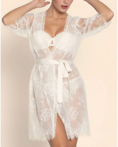 Déshabillé Lise Charmel Sublime Organza (Ecru Nacre)