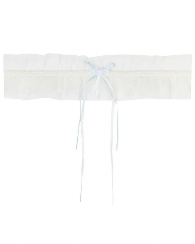 Jarretière Lise Charmel Sublime Organza (Ecru Nacre)