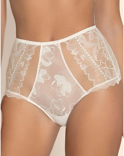 High waisted knickers Lise Charmel Sublime Organza (Ecru Nacre)