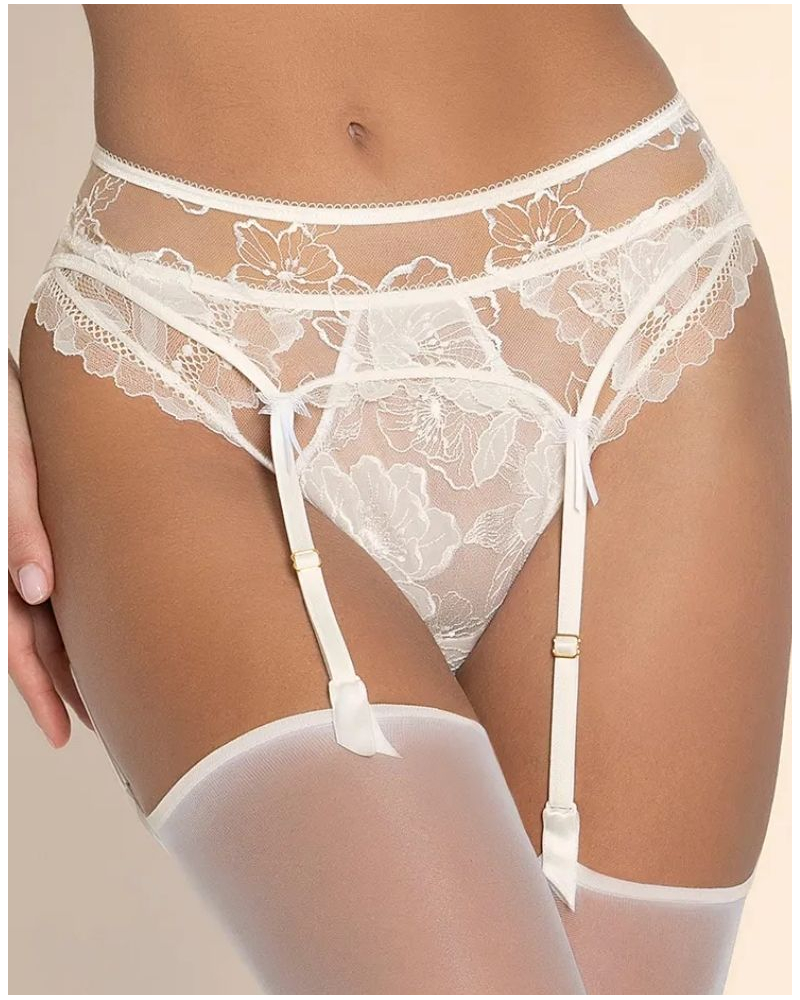 Porte-jarretelles Lise Charmel Sublime Organza (Ecru Nacre)