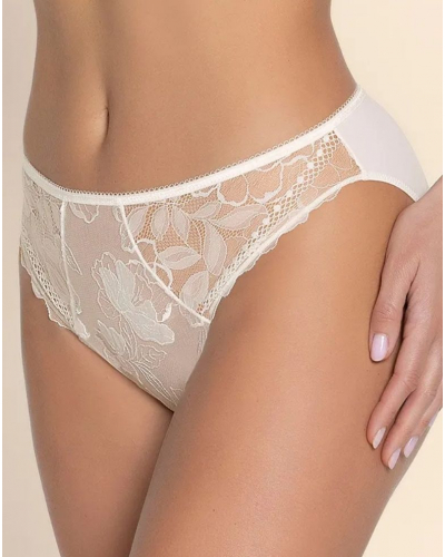 Calzoncillo fantasía Lise Charmel Sublime Organza (Ecru Nacre)