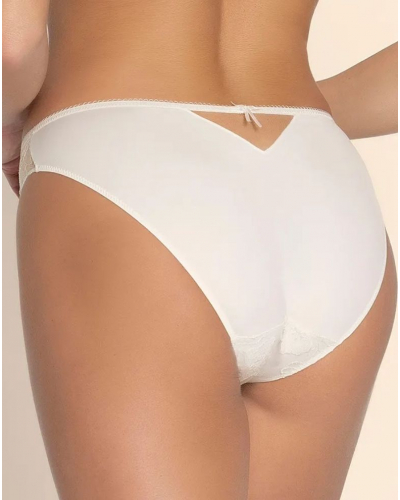 Calzoncillo fantasía Lise Charmel Sublime Organza (Ecru Nacre)