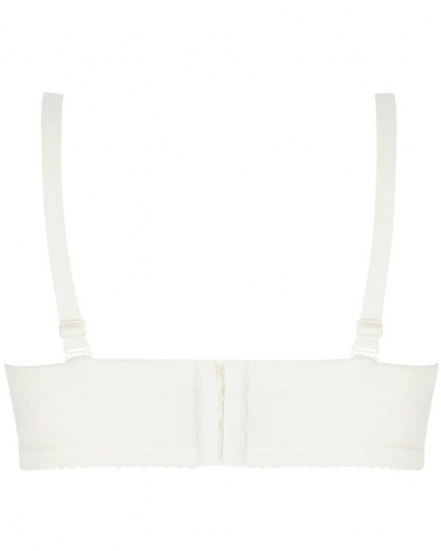Deep cup strapless bra Lise Charmel Sublime Organza (Ecru Nacre)
