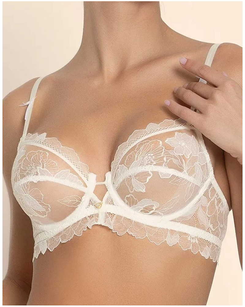 Soutien-gorge armatures Lise Charmel Sublime Organza (Ecru Nacre)
