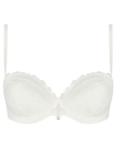 Soutien-gorge bandeau Lise Charmel Sublime Organza (Ecru Nacre)