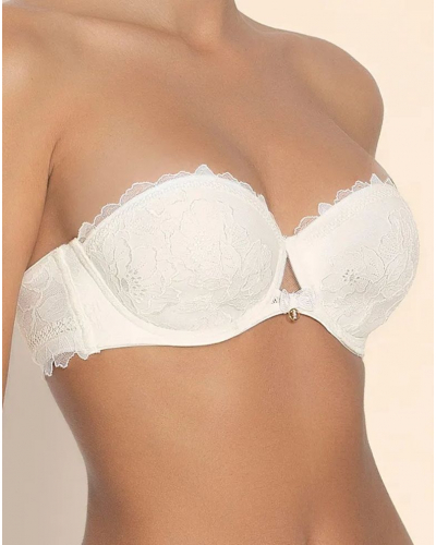 Sujetador sin tirantes Lise Charmel Sublime Organza (Ecru Nacre)