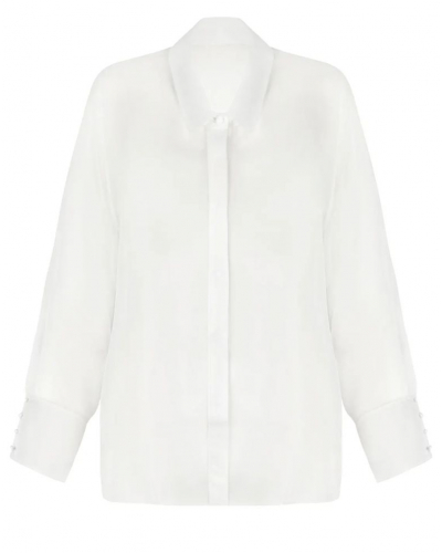 Shirt 100% Silk Lise Charmel Variations Désir (Ecru Nacre)