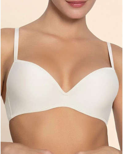 Sujetador sin tirantes preformado Lise Charmel Sensation Plaisir (Ecru Nacre)