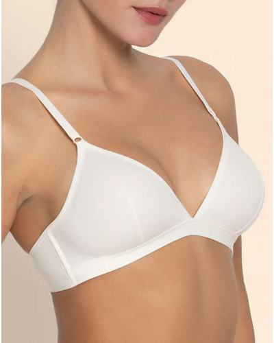 Sujetador sin aros Lise Charmel Sensation Plaisir (Ecru Nacre)