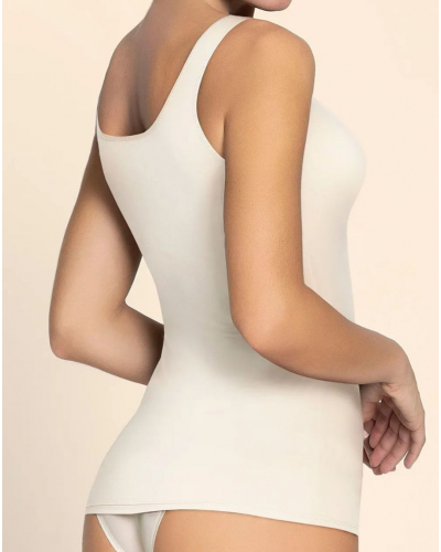 Tank top Lise Charmel Sensation Plaisir (Ecru Nacre)