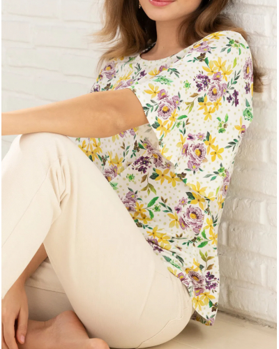 T-shirt Antigel Jardin des Poètes (Poésie Fleurie)