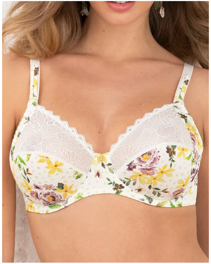 Soutien-gorge armatures bien-être Antigel Jardin des Poètes (Poésie Fleurie)