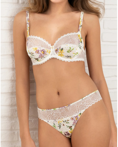 Underwired bra Antigel Jardin des Poètes (Poésie Fleurie)