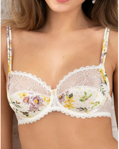 Underwired bra Antigel Jardin des Poètes (Poésie Fleurie)