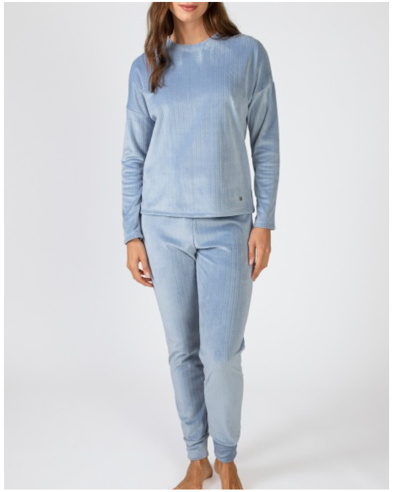 Pyjama long Massana (Bleu)