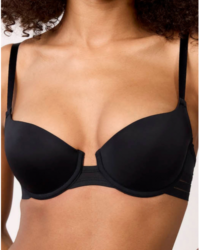 Soutien-gorge corbeille coque Maison Lejaby Nufit (Noir)