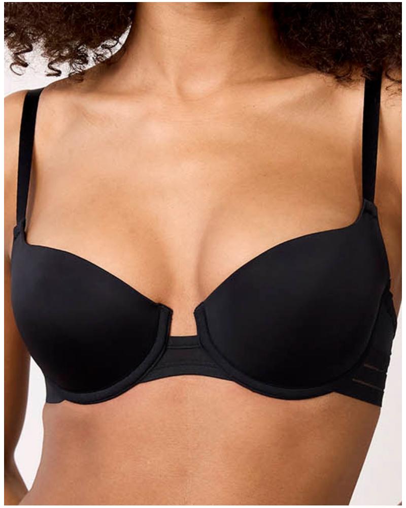 Soutien-gorge corbeille coque Maison Lejaby Nufit (Noir)
