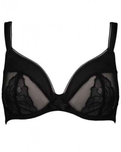 Wellness balcony bra Maison Lejaby Intuition (Black)