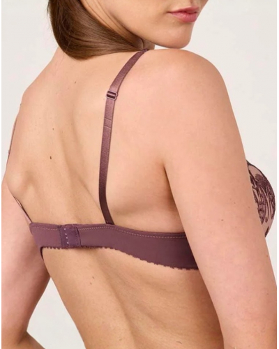 Padded demi bra Maison Lejaby Poésie (Grenadille)