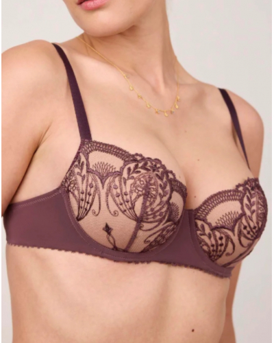 Soutien-gorge corbeille mousse Maison Lejaby Poésie (Grenadille)