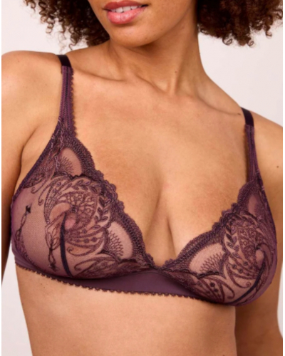 Soutien-gorge souple Maison Lejaby Poésie (Grenadille)