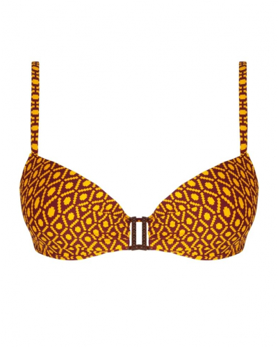 Padded bath bra Antigel La Papoue (Jaune Papou)