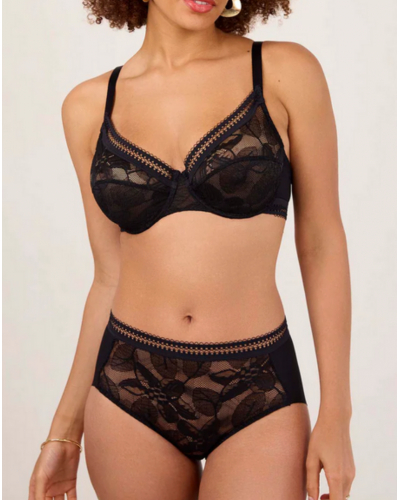 Underwire bra Maison Lejaby Songe (Black)