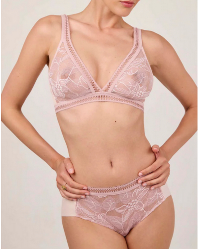 Wireless triangle bra Maison Lejaby Songe (Misty Rose)
