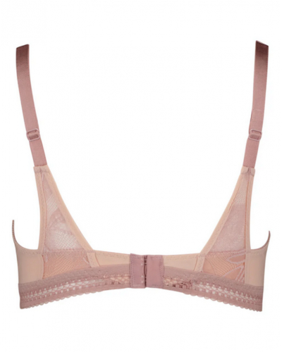 Soutien-gorge triangle sans armature Maison Lejaby Songe (Misty Rose)