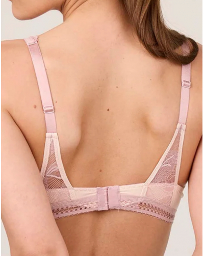 Sujetador triángulo sin aros Maison Lejaby Songe (Misty Rose)