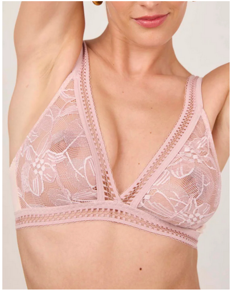 Wireless triangle bra Maison Lejaby Songe (Misty Rose)