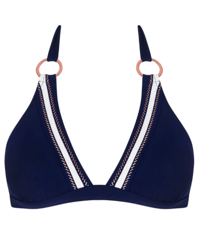 Triangle bath bra Lise Charmel Cordage Précieux (Cordage Navy)