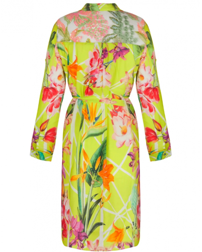 Beach shirt Lise Charmel Fleurs Splendeur (Splendeur Lime)