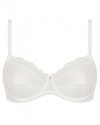 Soutien-gorge armatures Antigel Résille Bohème (Ecru Nacre)