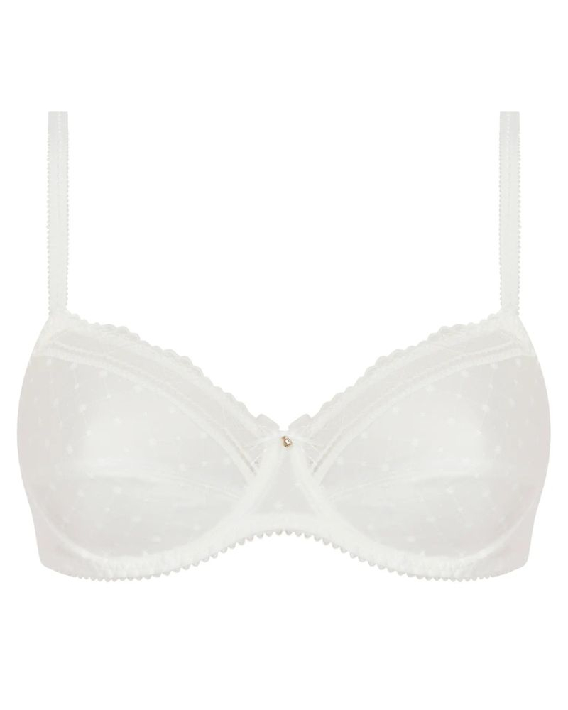 Soutien-gorge armatures Antigel Résille Bohème (Ecru Nacre)