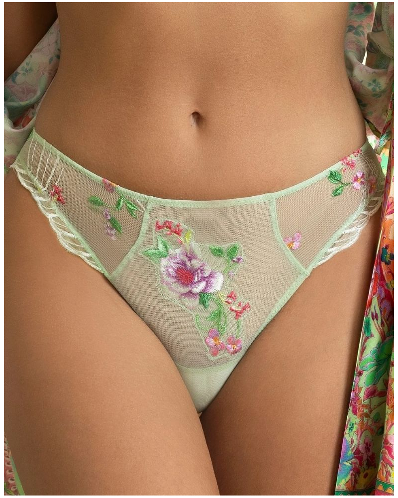 Slip séduction Lise Charmel Libertine en Fleurs (Nature Libertine)