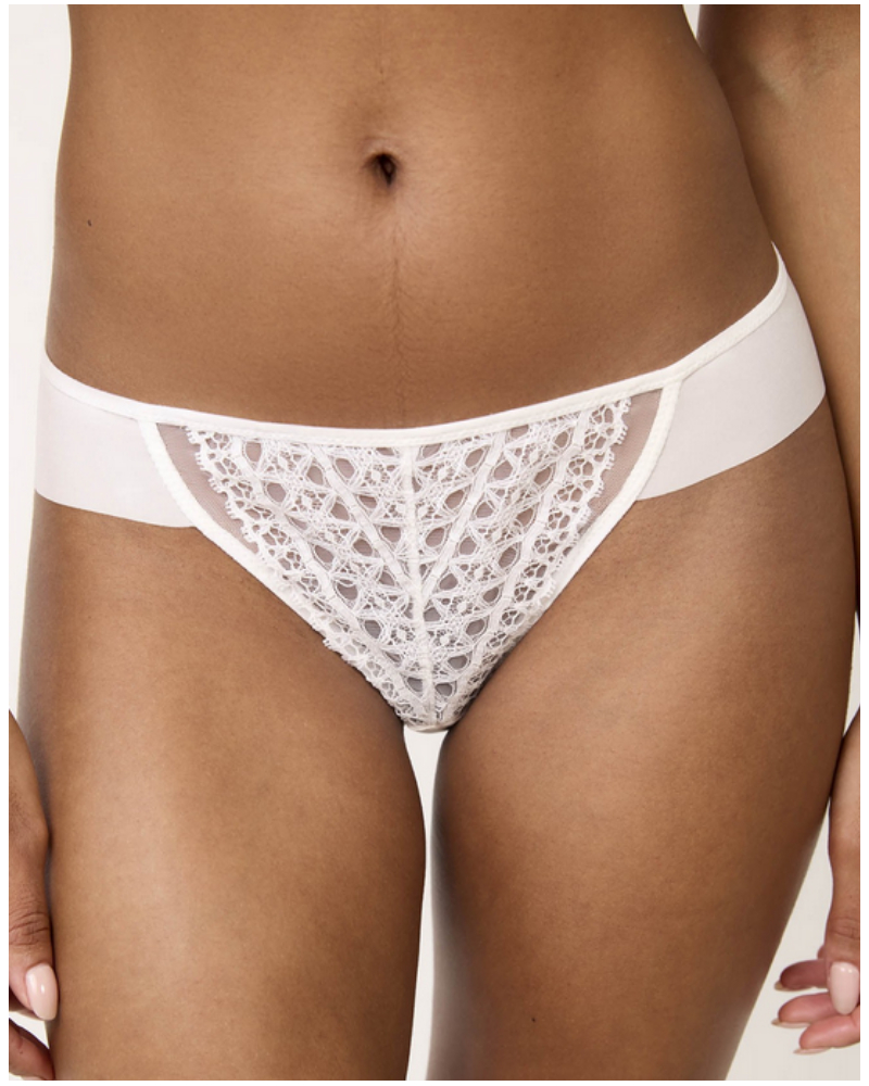Tanga Maison Lejaby Rétro Chic (Lys)