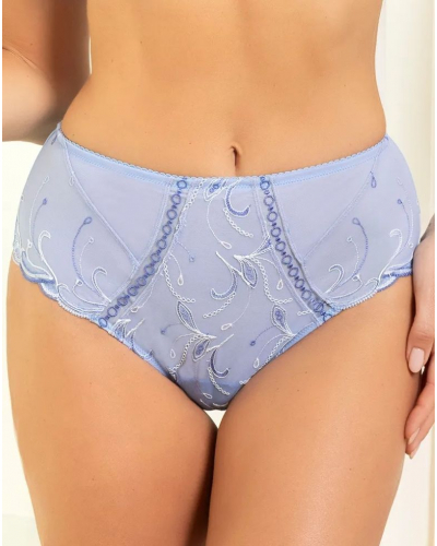 Slip taille haute Lise Charmel Nymphe Bleue (Nymphe Lagon)