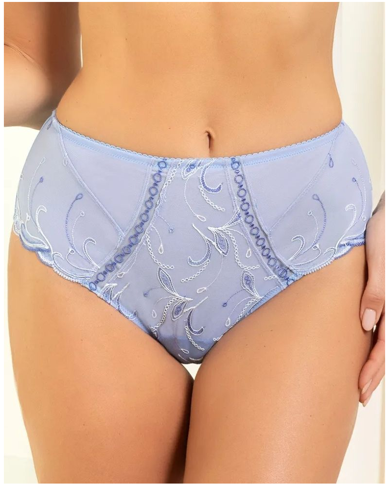 Slip taille haute Lise Charmel Nymphe Bleue (Nymphe Lagon)