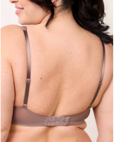 Sujetador triangular con aros Maison Lejaby Sin (Fauve)