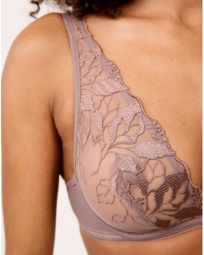 Soutien-gorge triangle armaturesMaison Lejaby Sin (Fauve)