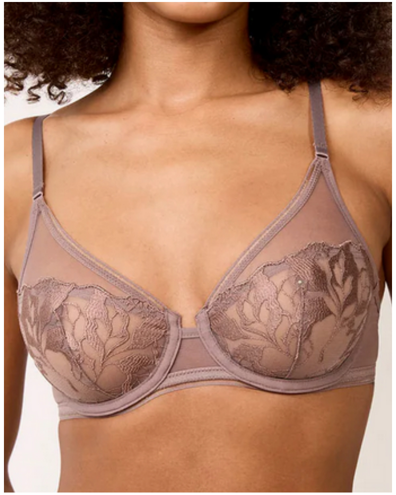 Sujetador con aros Maison Lejaby Sin (Fauve)