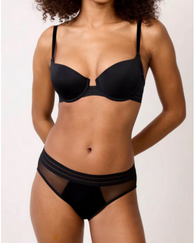Soutien-gorge corbeille coque Maison Lejaby Nufit (Noir)