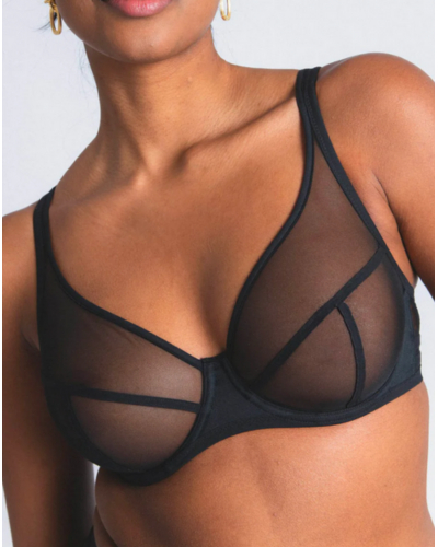 Underwired bra Maison Lejaby Nufit (Black)