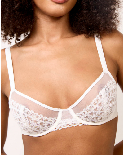 Soutien-gorge corbeille Maison Lejaby Rétro Chic (Lys)