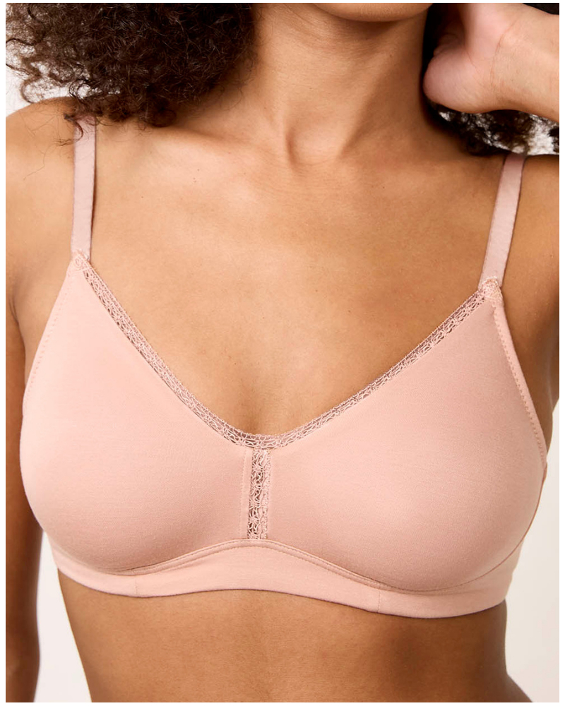 Sujetador moldeado flexible Maison Lejaby Softness (Aurore)