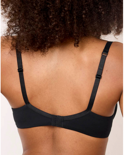 Soutien-gorge armatures moulé Maison Lejaby Softness (Noir)