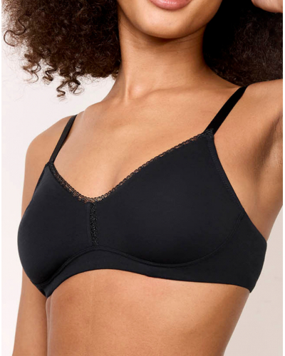 Sujetador moldeado flexible Maison Lejaby Softness (Negro)